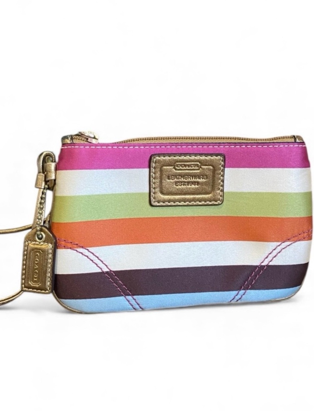 Coach Legacy Anniversary Stripe
Wristlet